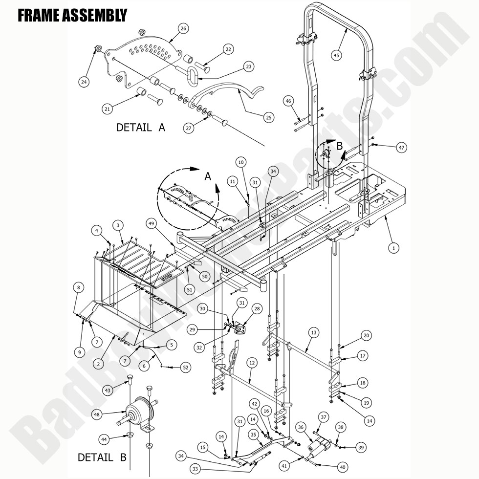 2015 Compact Diesel Frame Assembly